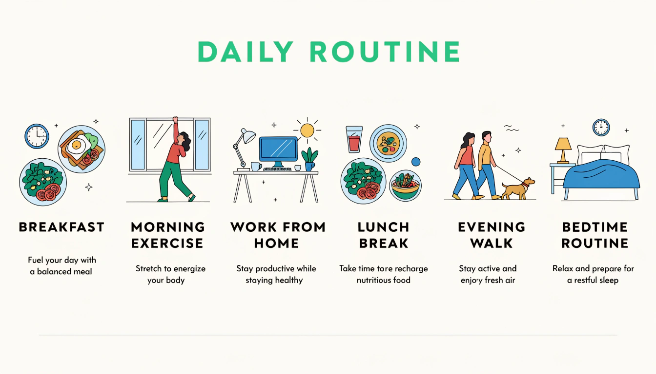 Daily Routine – Towards Healthy Lifestyle
