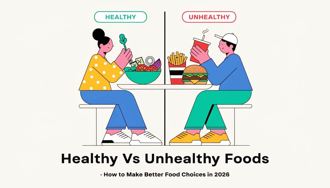 Healthy Vs Unhealthy Foods – Make Better Food Choices in 2026